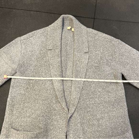 Anthropologie Moth Angie Women's Gray Knit Open Front Sweater - Picture 8 of 15